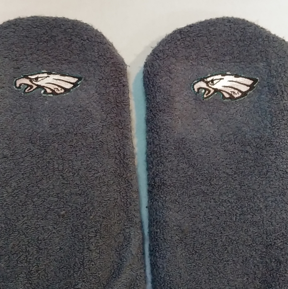 VINTAGE 90s Philadelphia Eagles Mittens/Gloves - Size XL - Picture 2 of 3